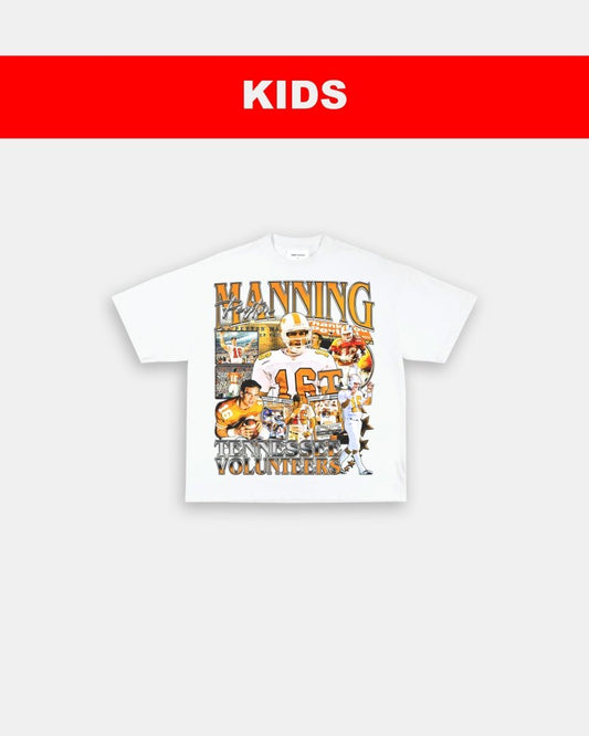 PEYTON MANNING - TENNESSEE - KIDS TEE - VIBRASĀ® VIBRAS - GRAPHIC TEES - GAME CHANGERS