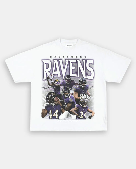 RAVENS TEE - VIBRASĀ® VIBRAS - GRAPHIC TEES - GAME CHANGERS