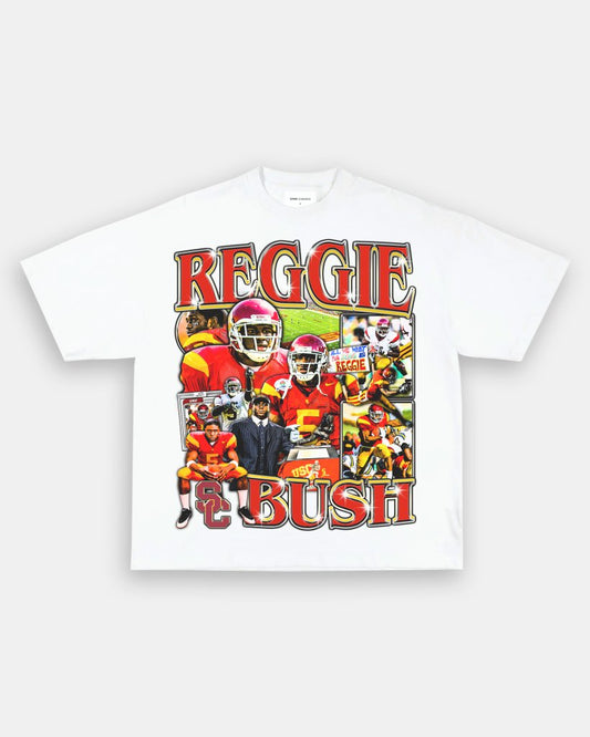 REGGIE BUSH USC TEE - VIBRASĀ® VIBRAS - GRAPHIC TEES - GAME CHANGERS