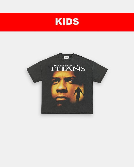 REMEMBER THE TITANS - KIDS TEE - VIBRASĀ® VIBRAS - GRAPHIC TEES - GAME CHANGERS