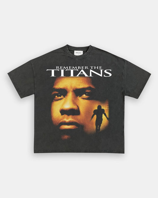 REMEMBER THE TITANS TEE - VIBRASĀ® VIBRAS - GRAPHIC TEES - GAME CHANGERS