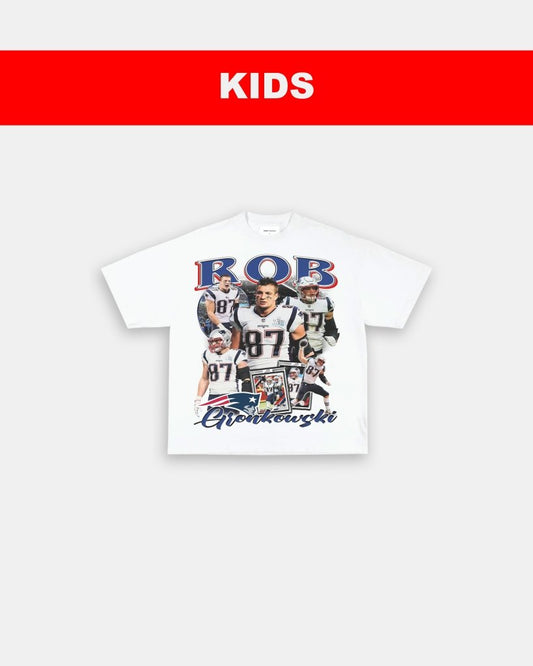 ROB GRONKOWSKI - KIDS TEE - VIBRASĀ® VIBRAS - GRAPHIC TEES - GAME CHANGERS