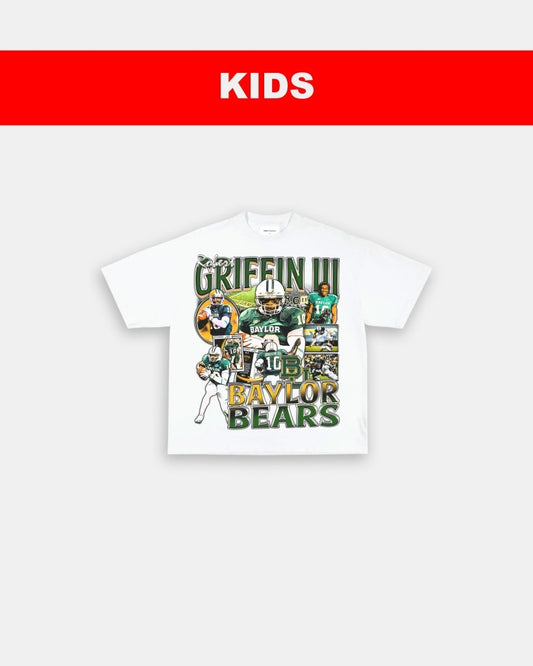 ROBERT GRIFFIN III - BAYLOR - KIDS TEE - VIBRASĀ® VIBRAS - GRAPHIC TEES - GAME CHANGERS