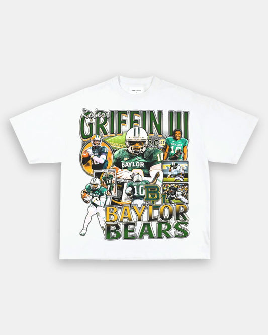 ROBERT GRIFFIN III - BAYLOR TEE - VIBRASĀ® VIBRAS - GRAPHIC TEES - GAME CHANGERS