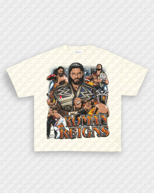 ROMAN REIGNS V4 TEE - VIBRASĀ® VIBRAS - GRAPHIC TEES - GAME CHANGERS