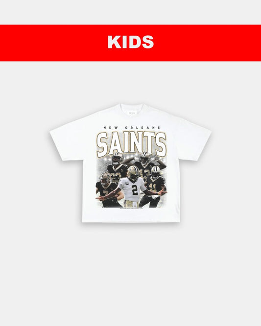 SAINTS - KIDS TEE - VIBRASĀ® VIBRAS - GRAPHIC TEES - GAME CHANGERS