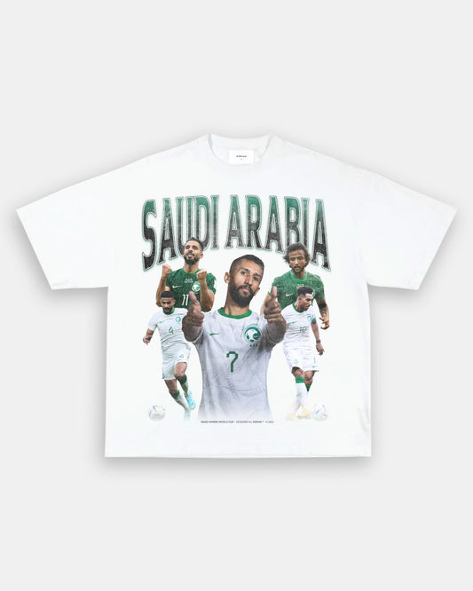 SAUDI ARABIA WORLD CUP TEE - VIBRASĀ® VIBRAS - GRAPHIC TEES - GAME CHANGERS