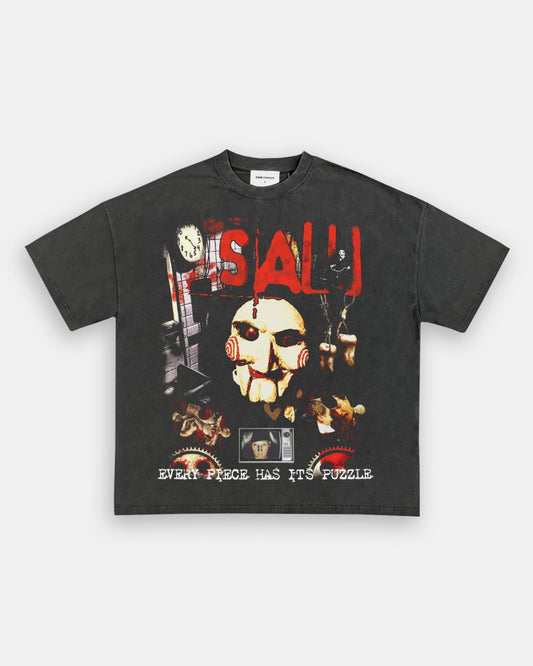 SAW TEE - VIBRASĀ® VIBRAS - GRAPHIC TEES - GAME CHANGERS