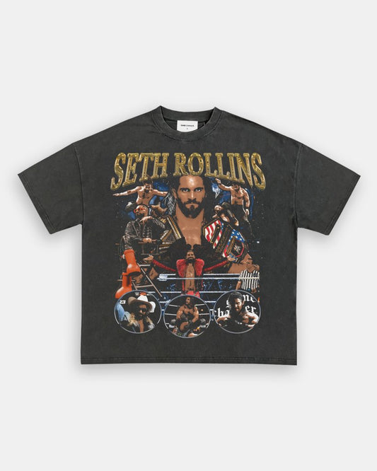 SETH ROLLINS V2 TEE - VIBRASĀ® VIBRAS - GRAPHIC TEES - GAME CHANGERS