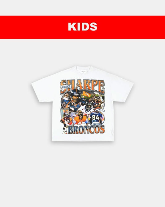 SHANNON SHARPE - KIDS TEE - VIBRASĀ® VIBRAS - GRAPHIC TEES - GAME CHANGERS