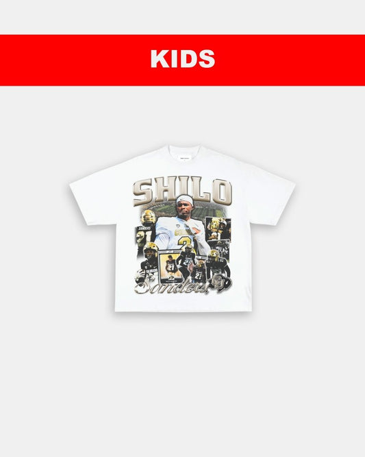 SHILO SANDERS - KIDS TEE - VIBRASĀ® VIBRAS - GRAPHIC TEES - GAME CHANGERS