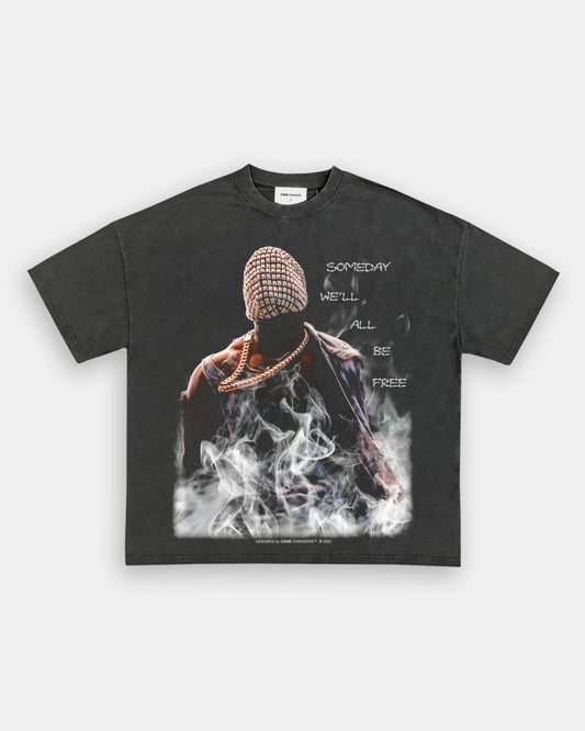 SOMEDAY WE'LL ALL BE FREE TEE - VIBRASĀ® VIBRAS - GRAPHIC TEES - GAME CHANGERS