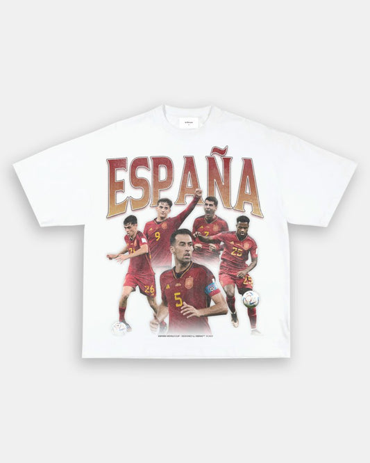 SPAIN WORLD CUP TEE - VIBRASĀ® VIBRAS - GRAPHIC TEES - GAME CHANGERS