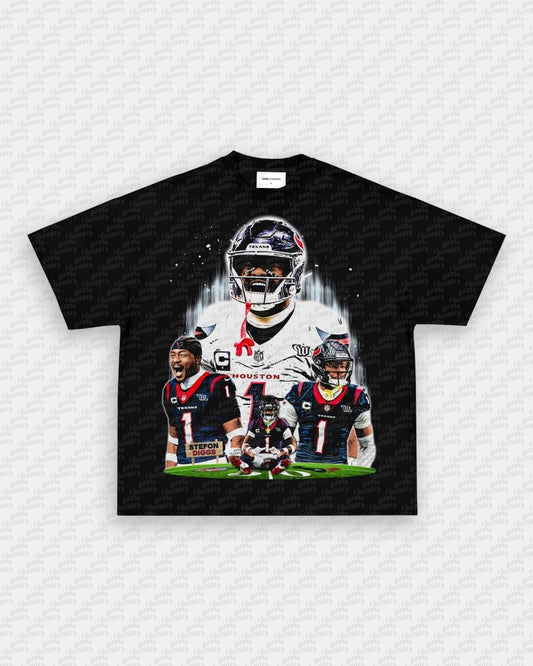 STEFON DIGGS - TEXANS TEE - VIBRASĀ® VIBRAS - GRAPHIC TEES - GAME CHANGERS