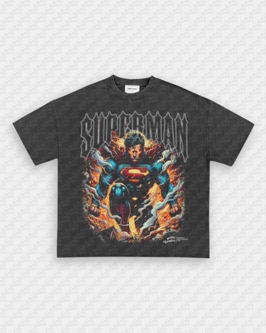 SUPERMAN V2 TEE - VIBRASĀ® VIBRAS - GRAPHIC TEES - GAME CHANGERS