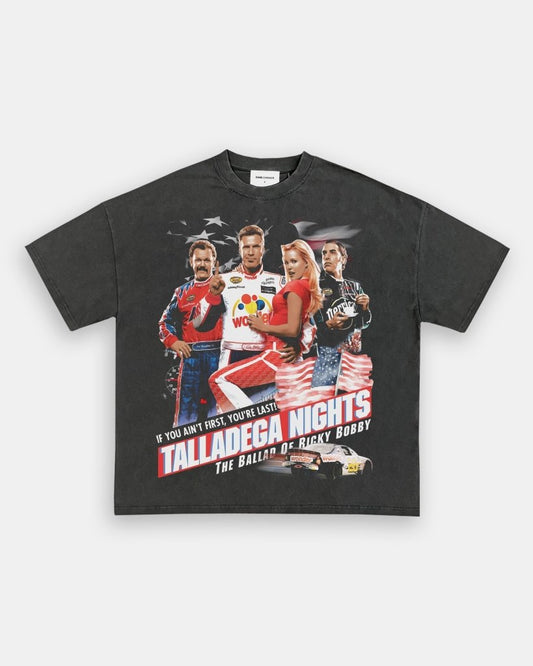 TALLADEGA NIGHTS V2 TEE - VIBRASĀ® VIBRAS - GRAPHIC TEES - GAME CHANGERS
