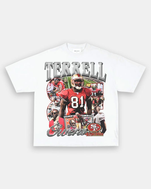 TERRELL OWENS - 49ERS TEE - VIBRASĀ® VIBRAS - GRAPHIC TEES - GAME CHANGERS
