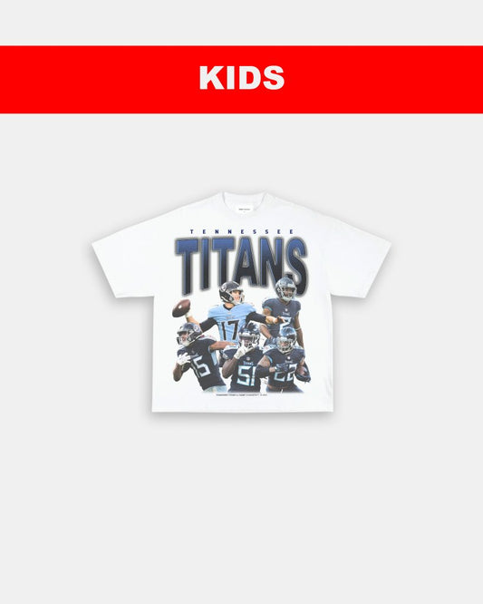 TITANS - KIDS TEE - VIBRASĀ® VIBRAS - GRAPHIC TEES - GAME CHANGERS