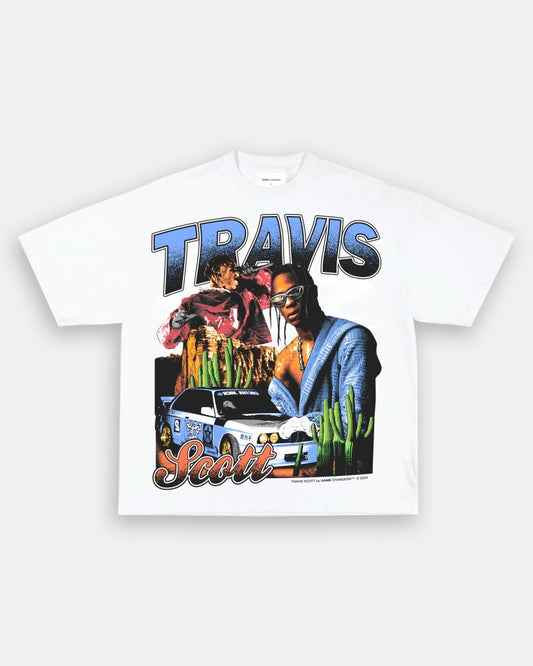 TRAVIS SCOTT 2 TEE - VIBRASĀ® VIBRAS - GRAPHIC TEES - GAME CHANGERS