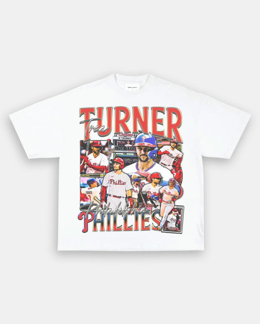 TREA TURNER - PHILLIES TEE - VIBRASĀ® VIBRAS - GRAPHIC TEES - GAME CHANGERS