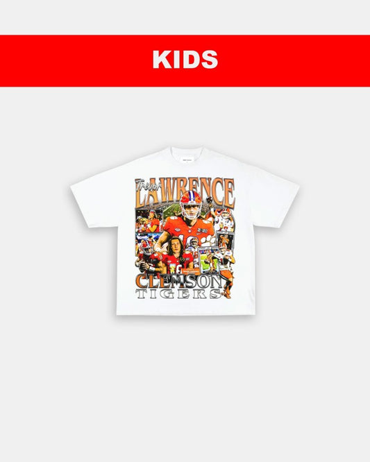 TREVOR LAWRENCE - CLEMSON - KIDS TEE - VIBRASĀ® VIBRAS - GRAPHIC TEES - GAME CHANGERS