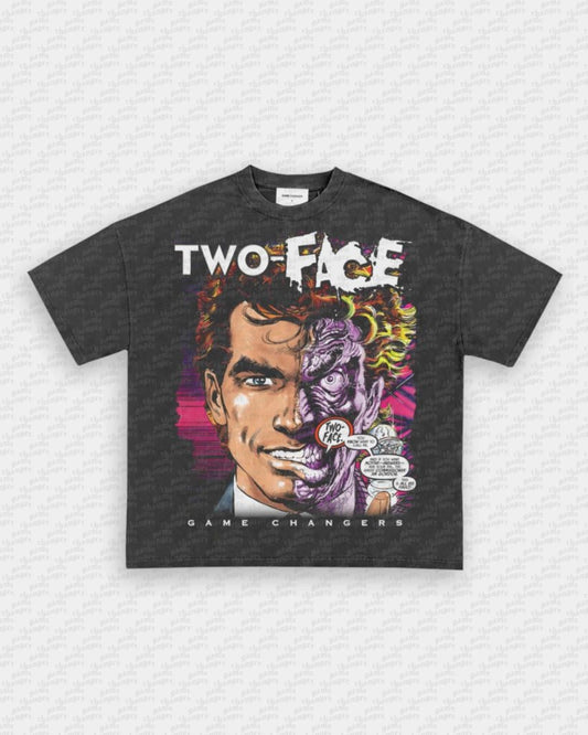 TWO - FACE V2 TEE - VIBRASĀ® VIBRAS - GRAPHIC TEES - GAME CHANGERS