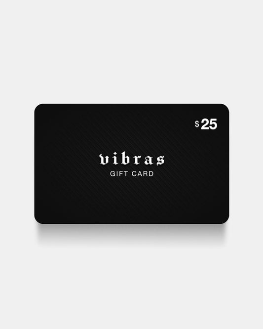 VIBRASĀ® E - GIFT CARD - VIBRASĀ® VIBRAS - GRAPHIC TEES - GAME CHANGERS