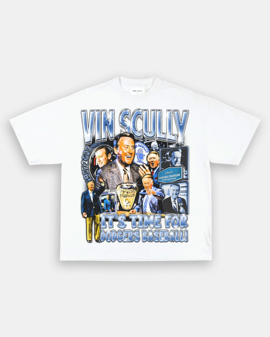 VIN SCULLY TEE - VIBRASĀ® VIBRAS - GRAPHIC TEES - GAME CHANGERS