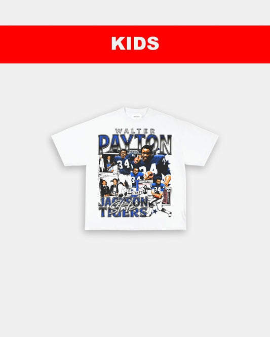 WALTER PAYTON - KIDS TEE - VIBRASĀ® VIBRAS - GRAPHIC TEES - GAME CHANGERS