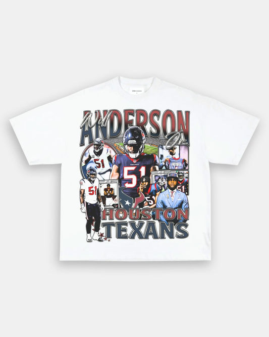 WILL ANDERSON JR - TEXANS TEE - VIBRASĀ® VIBRAS - GRAPHIC TEES - GAME CHANGERS