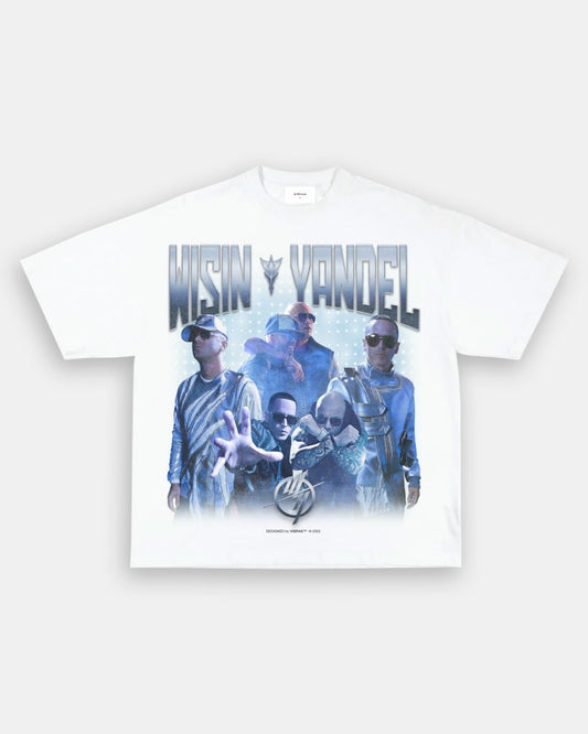 WISIN & YANDEL VINTAGE TEE - VIBRASĀ® VIBRAS - GRAPHIC TEES - GAME CHANGERS