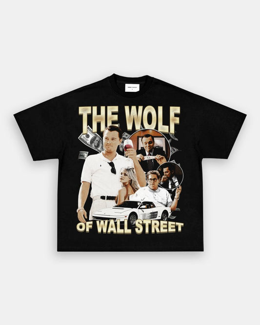 WOLF OF WALL STREET TEE - VIBRASĀ® VIBRAS - GRAPHIC TEES - GAME CHANGERS
