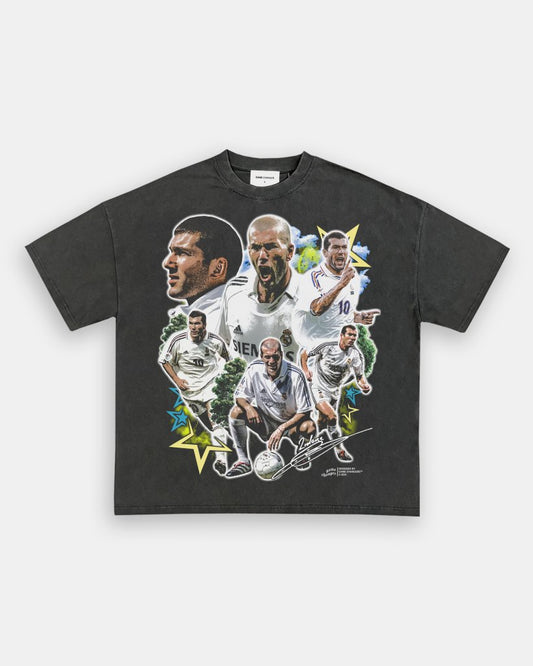 ZINEDINE ZIDANE TEE - VIBRASĀ® VIBRAS - GRAPHIC TEES - GAME CHANGERS