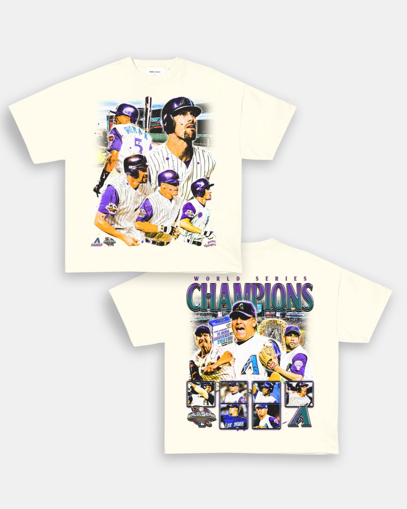 2001 WORLD SERIES CHAMPS - DIAMONDBACKS TEE - [DS] - VIBRAS® VIBRAS - GRAPHIC TEES - GAME CHANGERS