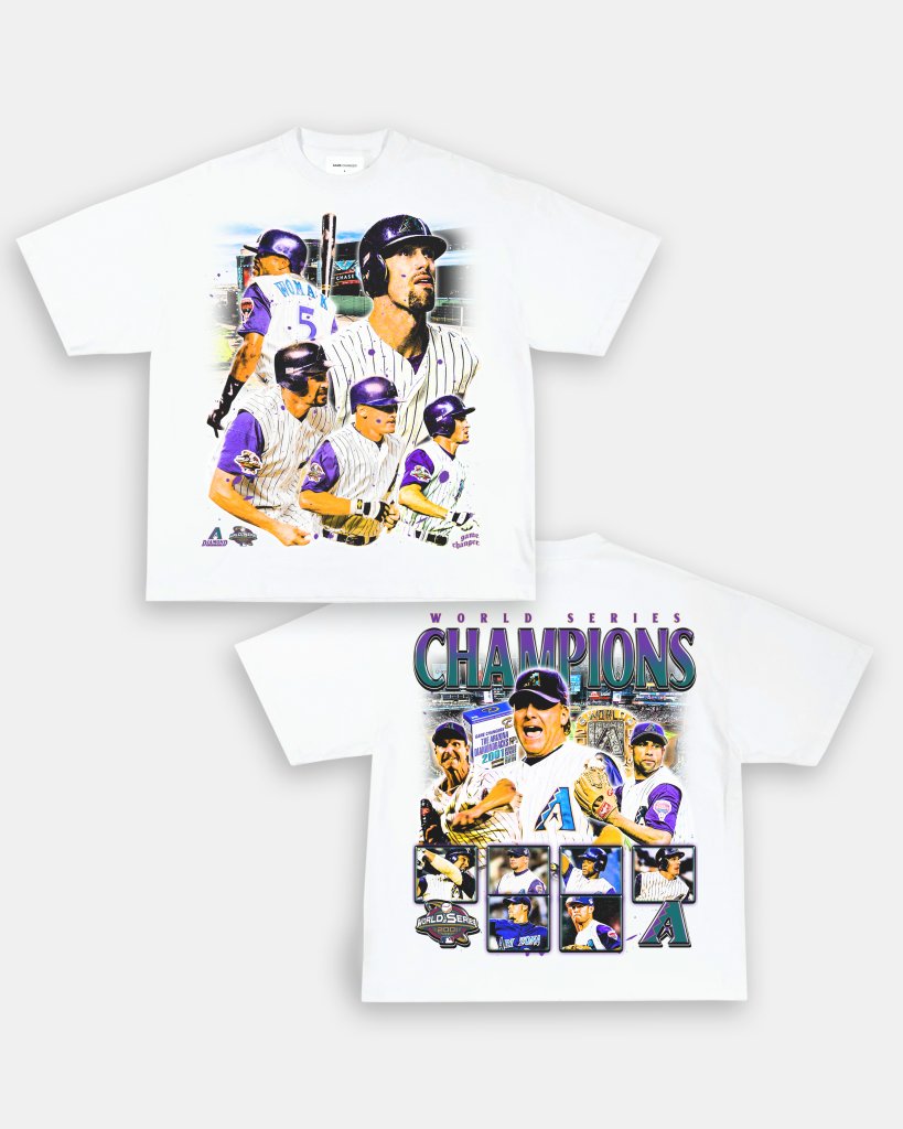 2001 WORLD SERIES CHAMPS - DIAMONDBACKS TEE - [DS] - VIBRAS® VIBRAS - GRAPHIC TEES - GAME CHANGERS