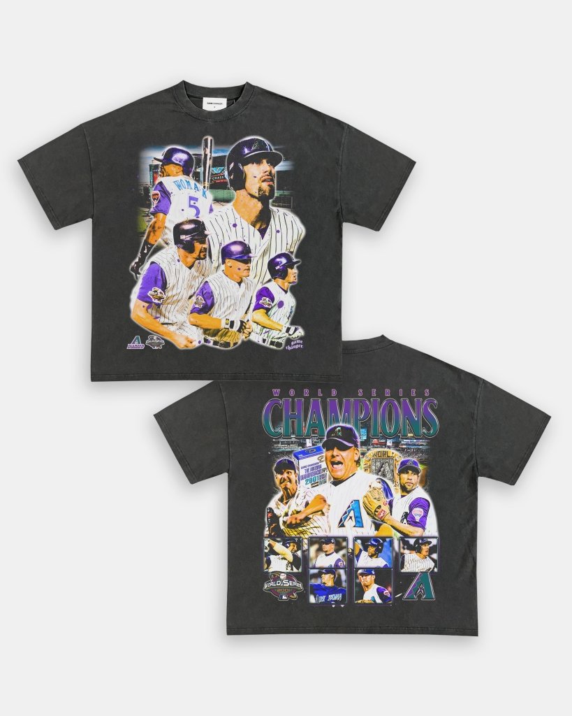 2001 WORLD SERIES CHAMPS - DIAMONDBACKS TEE - [DS] - VIBRAS® VIBRAS - GRAPHIC TEES - GAME CHANGERS