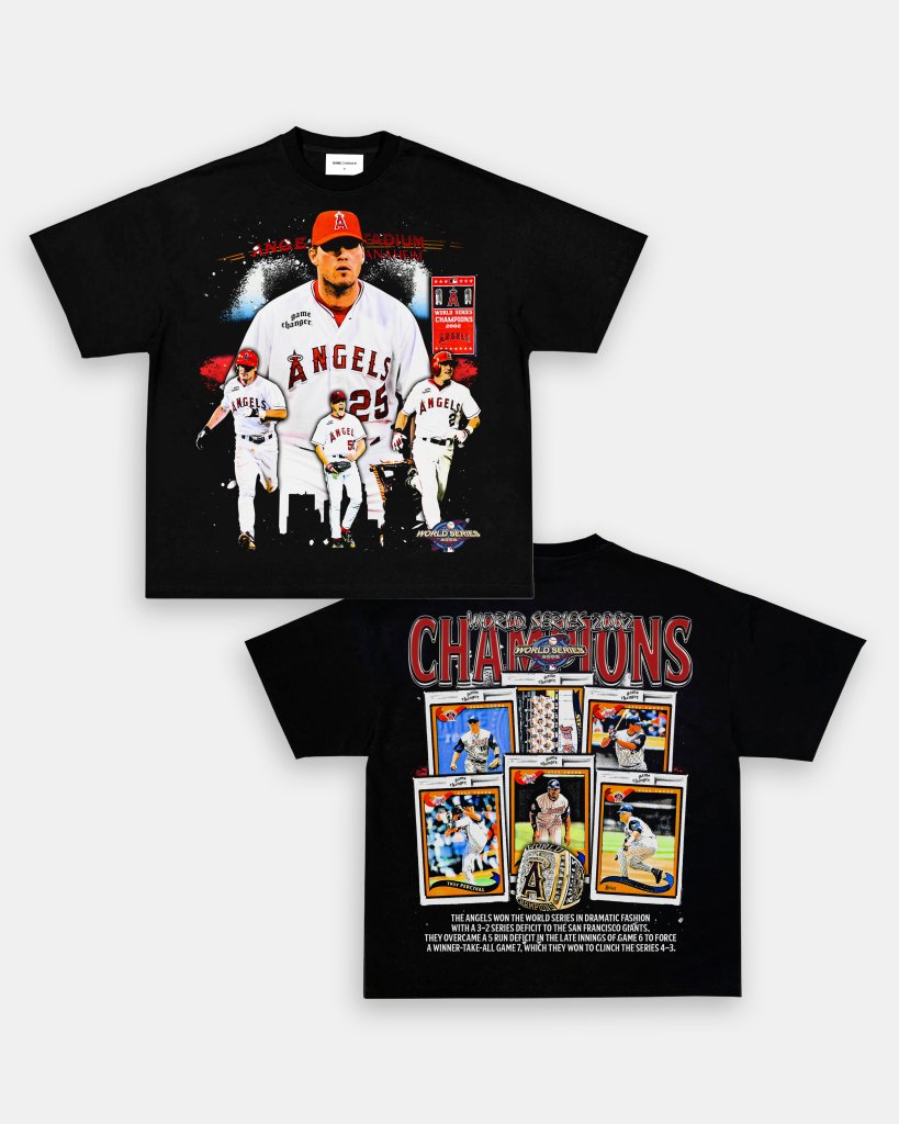 2002 WORLD SERIES CHAMPS - ANGELS TEE - [DS] – VIBRAS®
