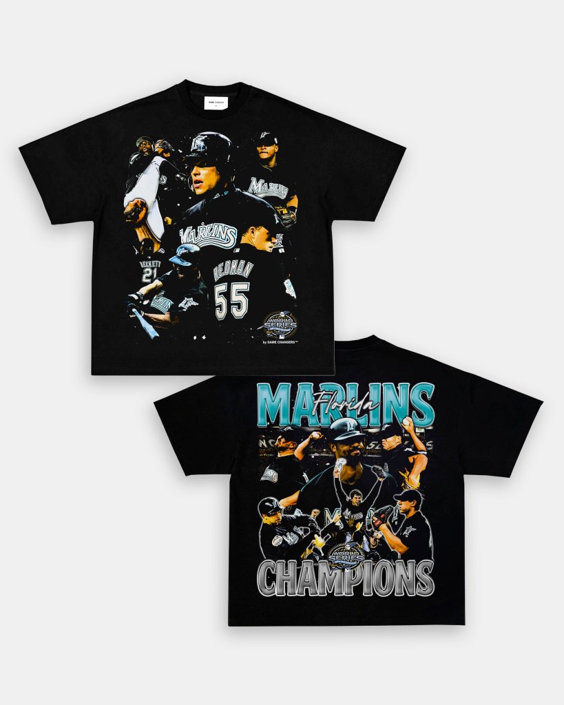 2003 WORLD SERIES CHAMPS - MARLINS TEE - [DS] - VIBRAS® VIBRAS - GRAPHIC TEES - GAME CHANGERS