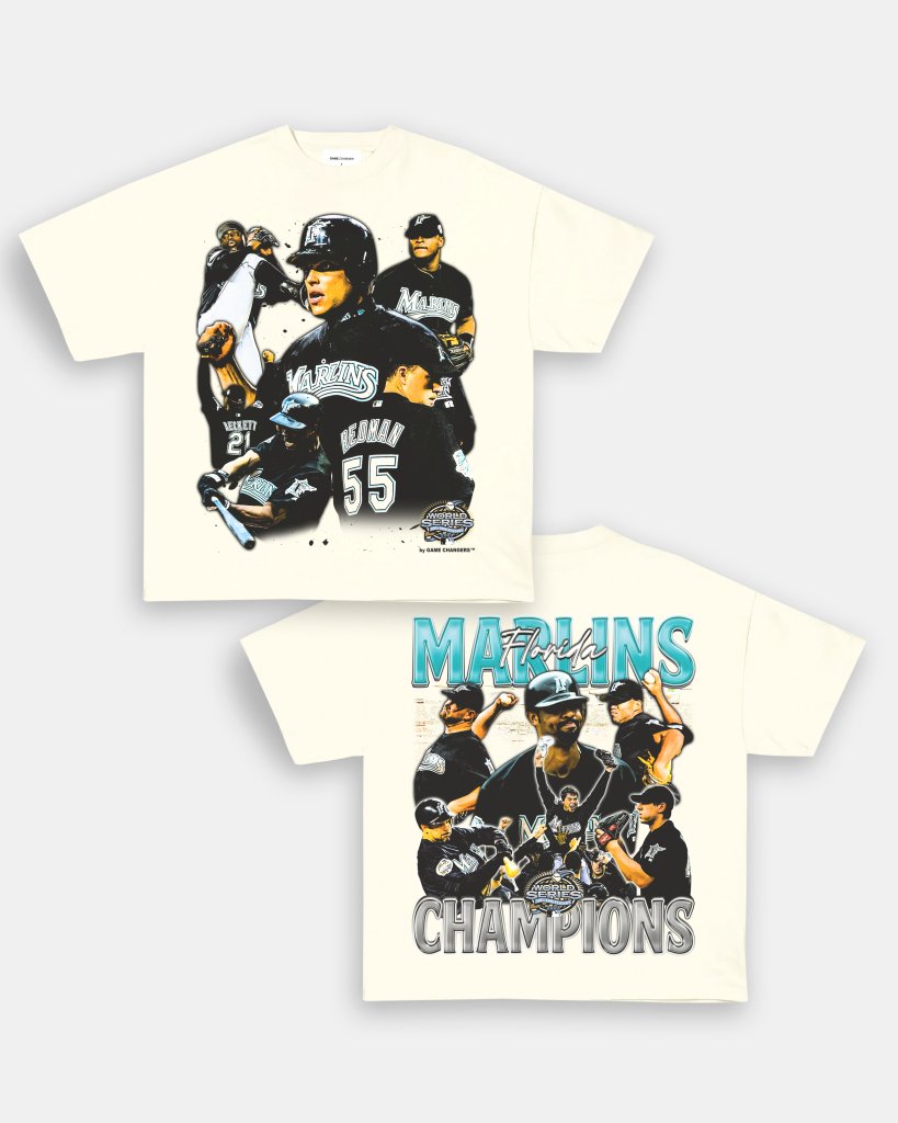 2003 WORLD SERIES CHAMPS - MARLINS TEE - [DS] - VIBRAS® VIBRAS - GRAPHIC TEES - GAME CHANGERS