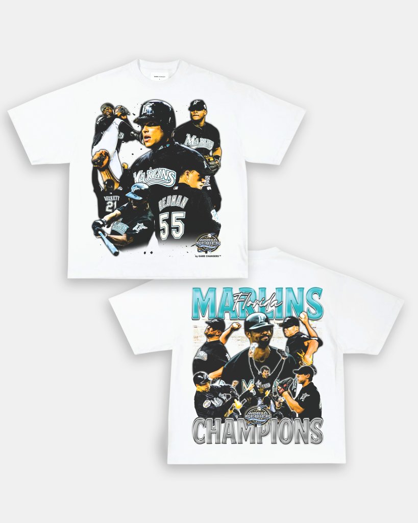 2003 WORLD SERIES CHAMPS - MARLINS TEE - [DS] - VIBRAS® VIBRAS - GRAPHIC TEES - GAME CHANGERS