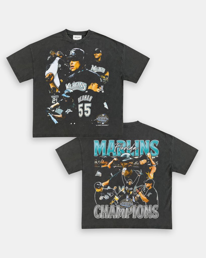 2003 WORLD SERIES CHAMPS - MARLINS TEE - [DS] - VIBRAS® VIBRAS - GRAPHIC TEES - GAME CHANGERS