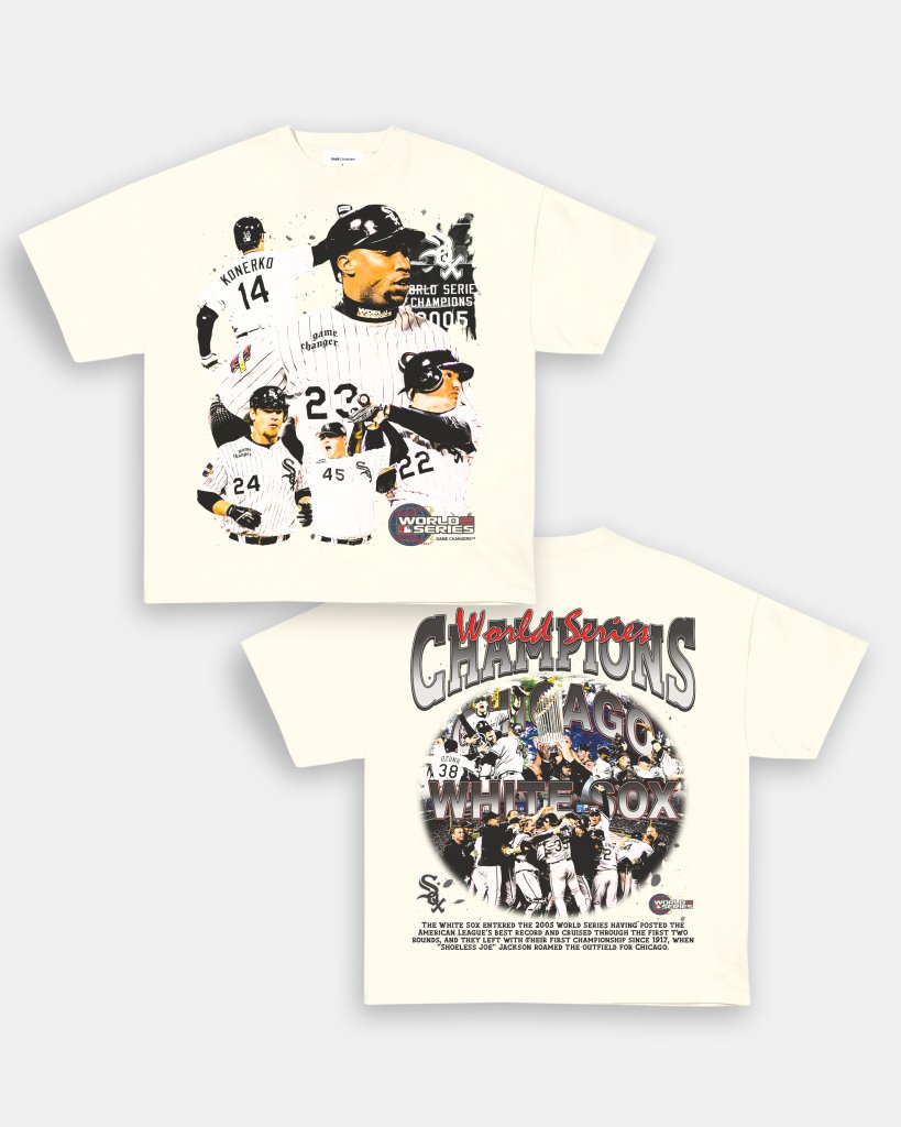 2005 WORLD SERIES CHAMPS - WHITE SOX TEE - [DS] - VIBRAS® VIBRAS - GRAPHIC TEES - GAME CHANGERS