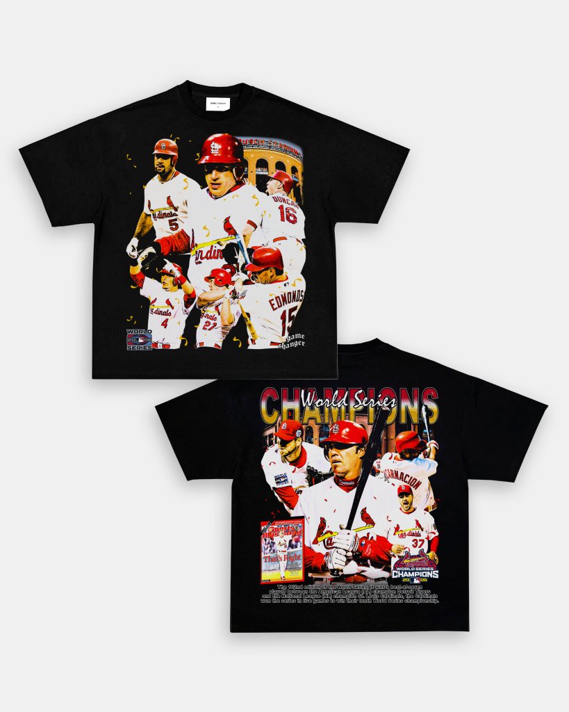 2006 WORLD SERIES CHAMPS - CARDINALS TEE - [DS] - VIBRAS® VIBRAS - GRAPHIC TEES - GAME CHANGERS