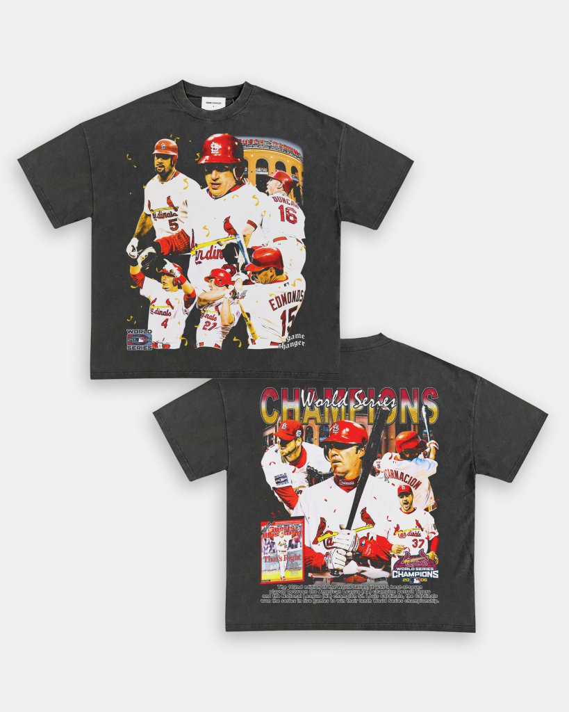 2006 WORLD SERIES CHAMPS - CARDINALS TEE - [DS] - VIBRAS® VIBRAS - GRAPHIC TEES - GAME CHANGERS