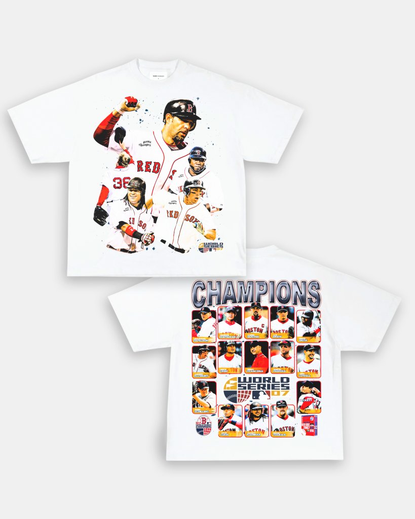 2007 WORLD SERIES CHAMPS - RED SOX TEE - [DS] - VIBRAS® VIBRAS - GRAPHIC TEES - GAME CHANGERS