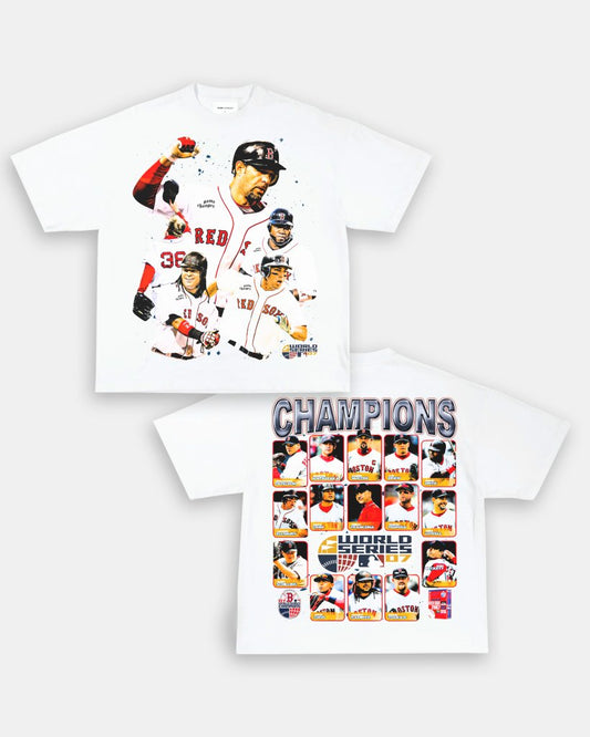 2007 WORLD SERIES CHAMPS - RED SOX TEE - [DS] - VIBRAS® VIBRAS - GRAPHIC TEES - GAME CHANGERS