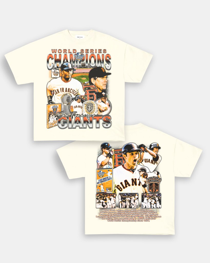 2010 WORLD SERIES CHAMPS - GIANTS TEE - [DS] - VIBRAS® VIBRAS - GRAPHIC TEES - GAME CHANGERS