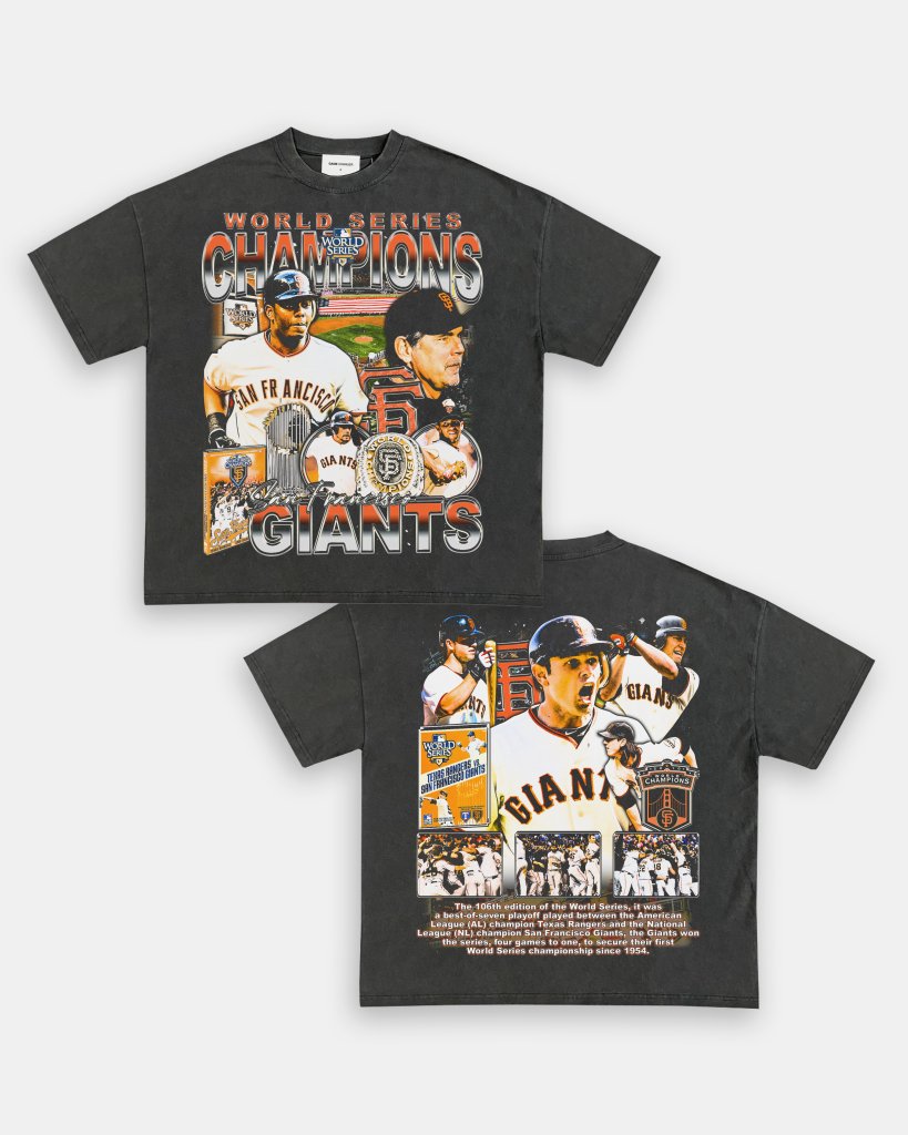 2010 WORLD SERIES CHAMPS - GIANTS TEE - [DS] - VIBRAS® VIBRAS - GRAPHIC TEES - GAME CHANGERS