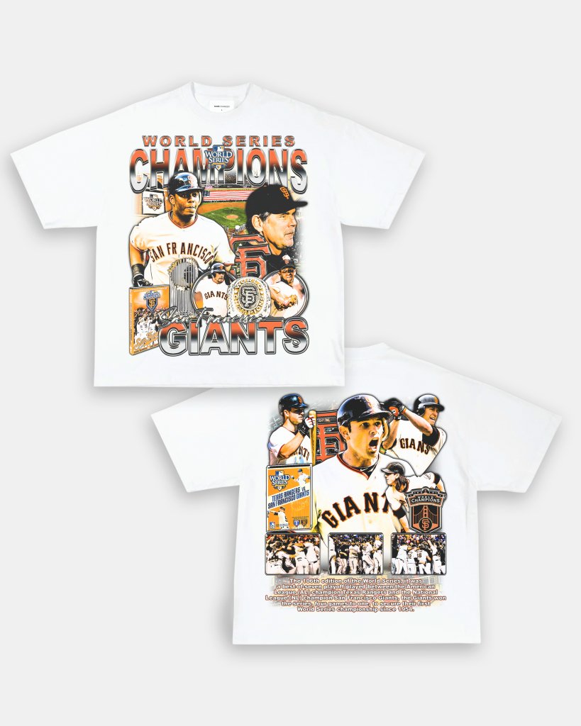 2010 WORLD SERIES CHAMPS - GIANTS TEE - [DS] - VIBRAS® VIBRAS - GRAPHIC TEES - GAME CHANGERS