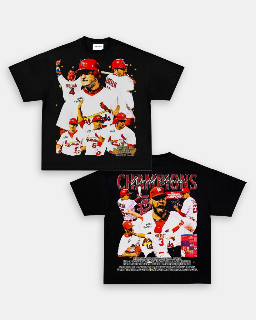 2011 WORLD SERIES CHAMPS - CARDINALS TEE - [DS] - VIBRAS® VIBRAS - GRAPHIC TEES - GAME CHANGERS